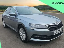 Grey Used 2020 Skoda Superb SE Technology Hatchback | £14,000 (Fair price)