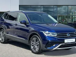 Blue Used 2024 VW Tiguan Allspace Elegance SUV | £32,692 (Fair price)