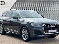 Grey Used 2020 Audi Q7 S-Line SUV | £41,820 (Expensive)