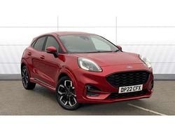 Red Used 2022 Ford Puma ST-Line X SUV | £17,402