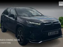 Blue/black Used 2023 Toyota RAV4 Hybrid SUV | £29,899 (Fair price)