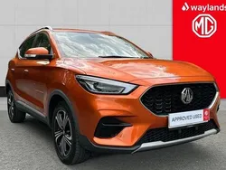 Orange Used 2022 MG ZS Excite Sedan | £10,341 (Fair price)
