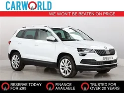 White Used 2020 Skoda Karoq SE L SUV | £14,388 (Expensive)