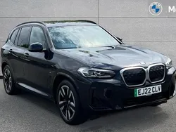 Black Used 2022 BMW iX3 M Sport SUV | £29,738 (Fair price)