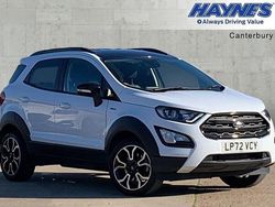 White Used 2023 Ford Ecosport Active SUV | £13,999 (Fair price)