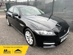 Black Used 2018 Jaguar XF R-Sport Sedan | £11,295 (Good price)
