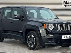 Black Used 2016 Jeep Renegade Sport SUV | £6,474
