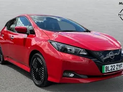 Red Used 2022 Nissan Leaf N-Connecta Hatchback | £11,171 (Fair price)