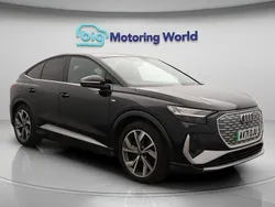 Black Used 2021 Audi Q4 Sportback e-tron SUV | £25,400