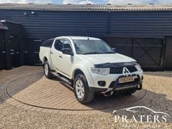 White Used 2013 Mitsubishi L200 Pickup | £8,000 (Good price)