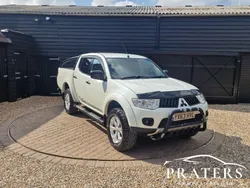 White Used 2013 Mitsubishi L200 Pickup | £8,000 (Good price)