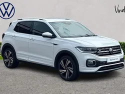 White Used 2023 VW T-Cross R-line SUV | £20,584 (Fair price)