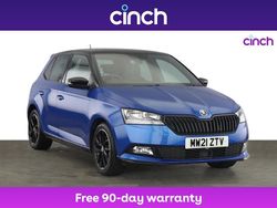 Blue Used 2021 Skoda Fabia Monte Carlo Hatchback | £13,399 (Fair price)