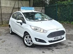 White Used 2014 Ford Fiesta Zetec Hatchback | £3,995 (Good price)