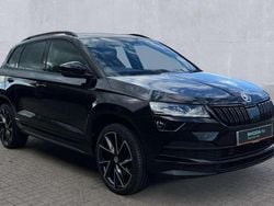 Black Used 2021 Skoda Karoq SportLine SUV | £18,250 (Fair price)