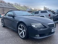 Black Used 2008 BMW 635 Cabriolet Sport Line Cabriolet | £1,950