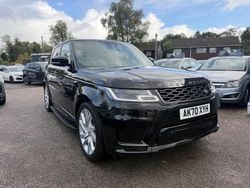 Black Used 2021 Land Rover Range Rover Sport HSE Dynamic SUV | £26,995 (Good price)