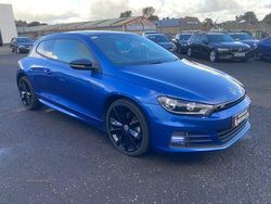 Blue Used 2015 VW Scirocco R-line Coupe | £9,495 (Fair price)