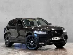 Black Used 2019 Jaguar F-Pace Chequered Flag SUV | £19,500 (Fair price)