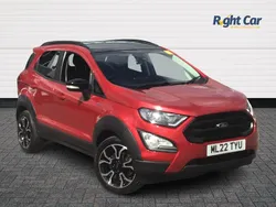 Red Used 2022 Ford Ecosport Active SUV | £11,999 (Fair price)