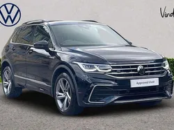 Black Used 2024 VW Tiguan R-line Edition SUV | £29,112 (Fair price)
