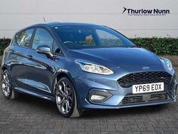 Blue Used 2019 Ford Fiesta ST-Line Hatchback | £10,749 (Fair price)
