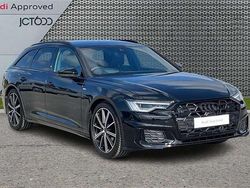 Black Used 2025 Audi A6 Black Edition Estate | £46,500