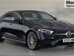 Blue Used 2020 Mercedes CLS450 AMG line Coupe | £27,119