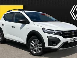 White Used 2022 Dacia Sandero Essentiel Hatchback | £10,466 (Fair price)