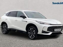 Solid white pearl New 2025 MG HS Trophy SUV | £25,915 (A bit pricey)