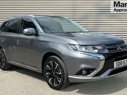 Grey Used 2018 Mitsubishi Outlander P-HEV SUV | £12,159 (Fair price)