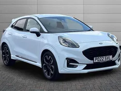 White Used 2022 Ford Puma ST-Line X Hatchback | £17,390 (Fair price)