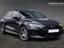 Black Used 2025 Audi RS3 Comfort Hatchback | £63,000 (A bit pricey)