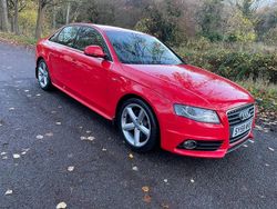 Red Used 2008 Audi A4 S-Line Sedan | £2,950 (Super price)