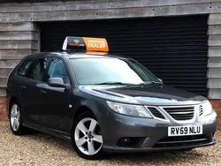 Grey Used 2009 Saab 9-3 Estate | £4,495 (Expensive)