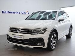 White Used 2019 VW Tiguan R-line SUV | £25,490 (Fair price)
