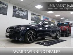 Blue Used 2018 Mercedes C200 Premium Sedan | £16,500 (Good price)