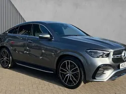 Selenite grey metallic Used 2025 Mercedes GLE450 AMG AMG Line Premium Plus Coupe | £75,890 (Fair price)