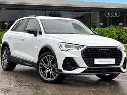 White Used 2025 Audi Q3 Black Edition SUV | £32,490 (Good price)