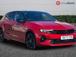 Premium paint crimson red Used 2024 Vauxhall Astra S Hatchback | £17,248 (Fair price)