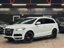 White Used 2013 Audi Q7 S-line plus SUV | £9,991 (Good price)