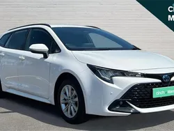 White Used 2023 Toyota Corolla Sport Estate | £21,618 (Good price)