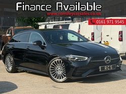 Black Used 2023 Mercedes CLA180 Shooting Brake AMG line Estate | £29,866
