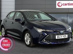 Blue Used 2022 Toyota Corolla Hatchback | £16,199 (A bit pricey)