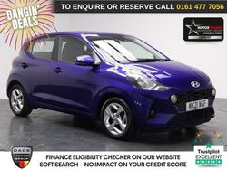 Blue Used 2021 Hyundai i10 SE Hatchback | £7,996 (Fair price)