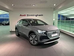 Pebble grey, solid Used 2024 Audi Q4 e-tron Sport SUV | £34,950 (Super price)