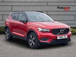 Red Used 2018 Volvo XC40 R-Design SUV | £14,495 (Fair price)