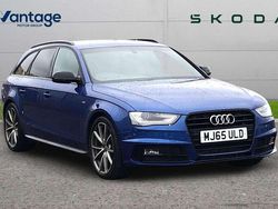 Blue Used 2015 Audi A4 Black Edition Estate | £11,990 (Expensive)