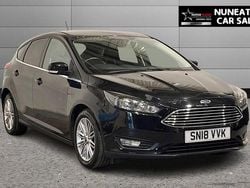 Black Used 2018 Ford Focus Zetec Hatchback | £8,750 (Super price)
