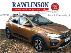 Orange Used 2021 Dacia Sandero Comfort Hatchback | £12,495 (A bit pricey)
